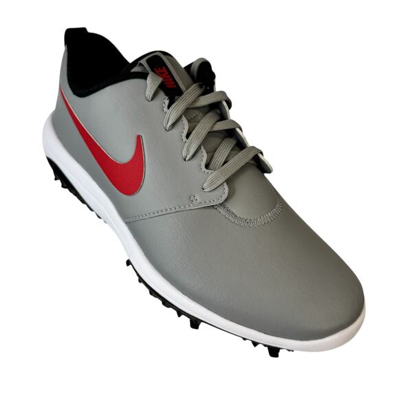 Nike Roshe G Tour Golf Shoes Grey University Red AR5580-003 Men 7.5 Women 8.5 - Picture 1 of 9